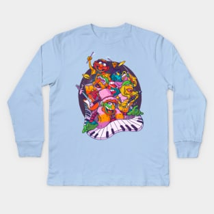 Electric Mayhem Kids Long Sleeve T-Shirt